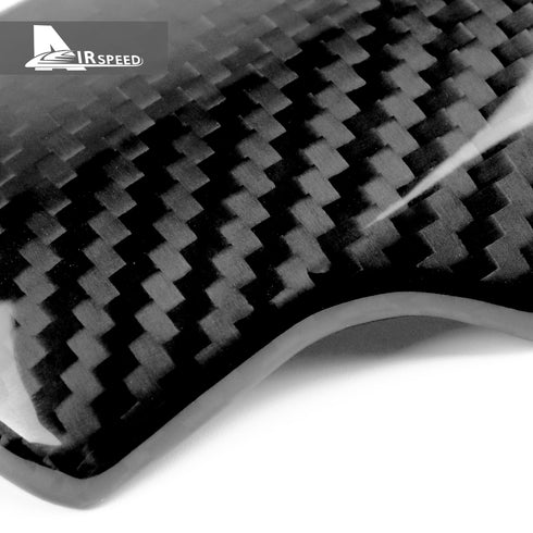 Dry Carbon Fiber Gear Shift Cover Trim For Corvette C8 2020-2022